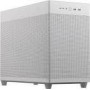 ASUS Prime AP201 MicroATX Case White Edition Tool-Free Side Panels and Quasi-Filter Mesh Panels