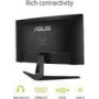 ASUS TUF Gaming VG27VH1B 27inch WLED/VA Gaming Monitor Curved FHD 1920x1080 16:9 165Hz 1ms 1xHDMI Black