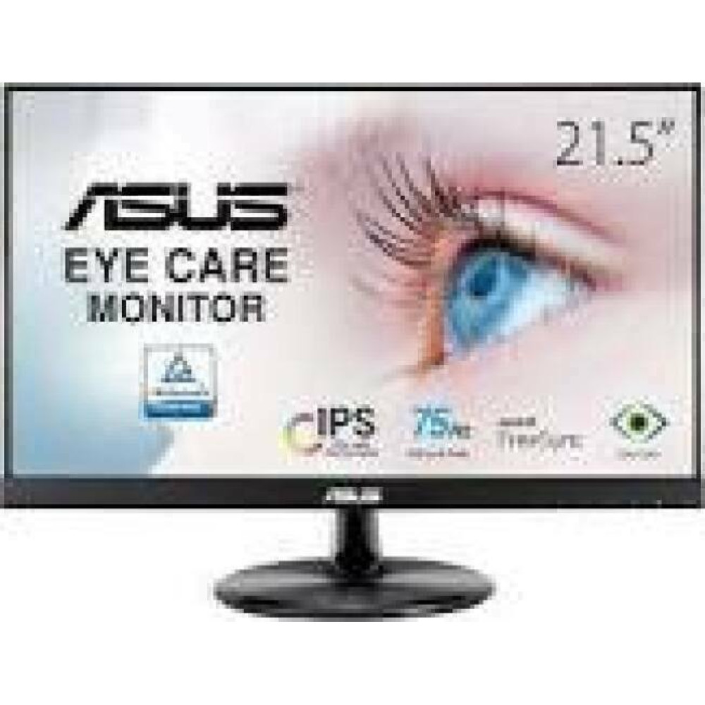 ASUS VP229HE 21.5inch IPS FHD 75Hz Adaptive-Sync/FreeSync HDMI Eye Care Low Blue Light Classic Office