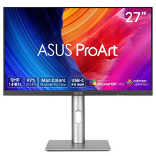 ASUS ProArt Display PA278CGRV 27inch IPS QHD 16:9 144Hz 5ms HDMI 3xUSB 3.2 Gen 1 Type-A USB 3.2 Gen 1 Type-C 2x2W Speaker Black