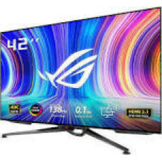 ASUS ROG Swift OLED PG42UQ Gaming monitor 41.5inch 3840x2160 4K OLED 138Hz 0.1 ms G-SYNC compatible True 10-bit HDMI 2.1 DP 1.4