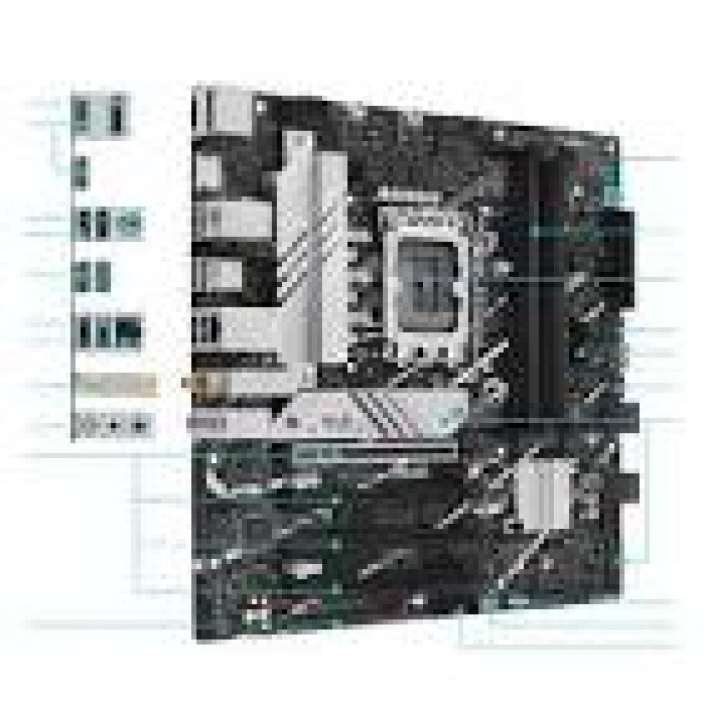 ASUS PRIME B760M-A WIFI LGA 1700 4xDDR5 microATX 4xSATA MB 2xHDMI 1xDP 2xM.2