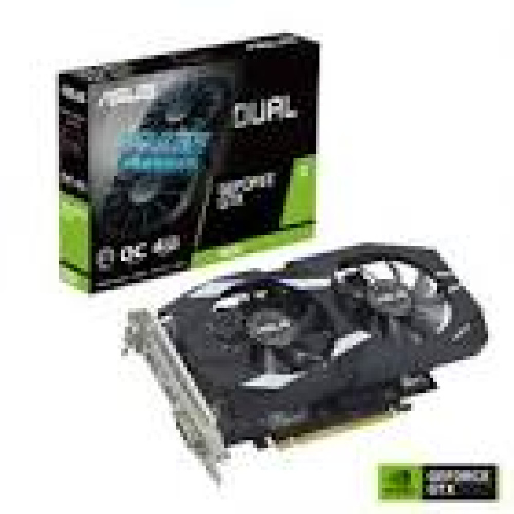 ASUS DUAL GTX1650 OC 4GB P EVO GDDR6 1xDP 1xHDMI 1xDVI-D