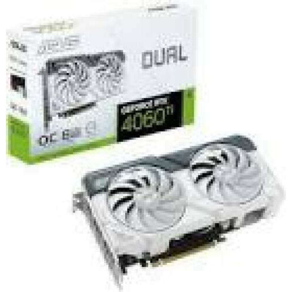 ASUS Dual GeForce RTX4060 Ti OC Edition 8GB GDDR6 Graphics Card PCIe 4.0 HDMI 2.1 DisplayPort 1.4a