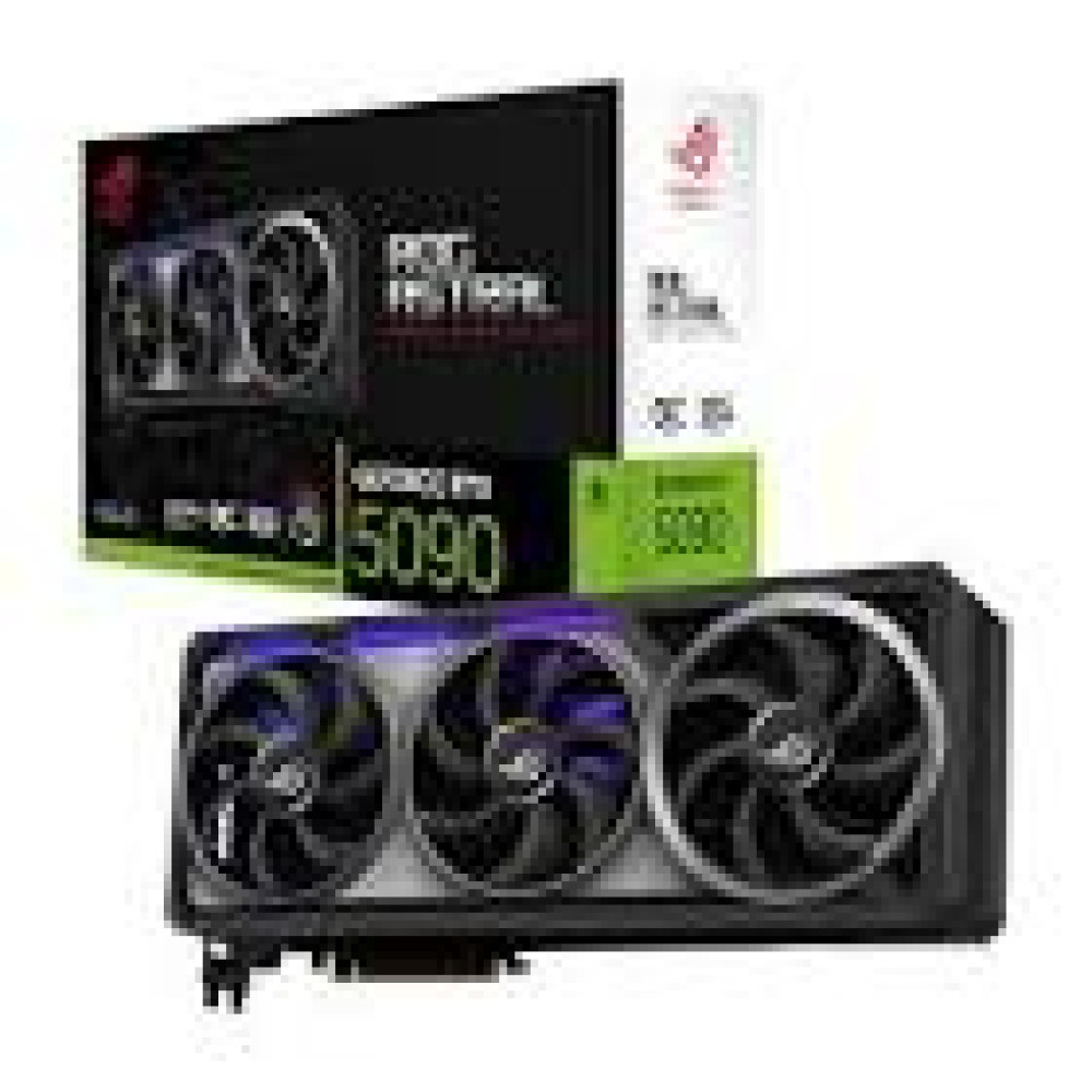 ASUS ROG Astral GeForce RTX 5090 32GB GDDR7 OC Edition Gaming Graphics Card PCIe 5.0 HDMI 2.1 DisplayPort 2.1