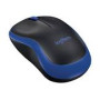 LOGITECH M185 Mouse optical wireless 2.4 GHz USB wireless receiver blue