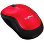 LOGITECH M185 Mouse optical wireless 2.4 GHz USB wireless receiver red