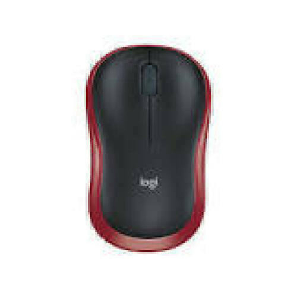 LOGITECH M185 Wireless Mouse Red EER2