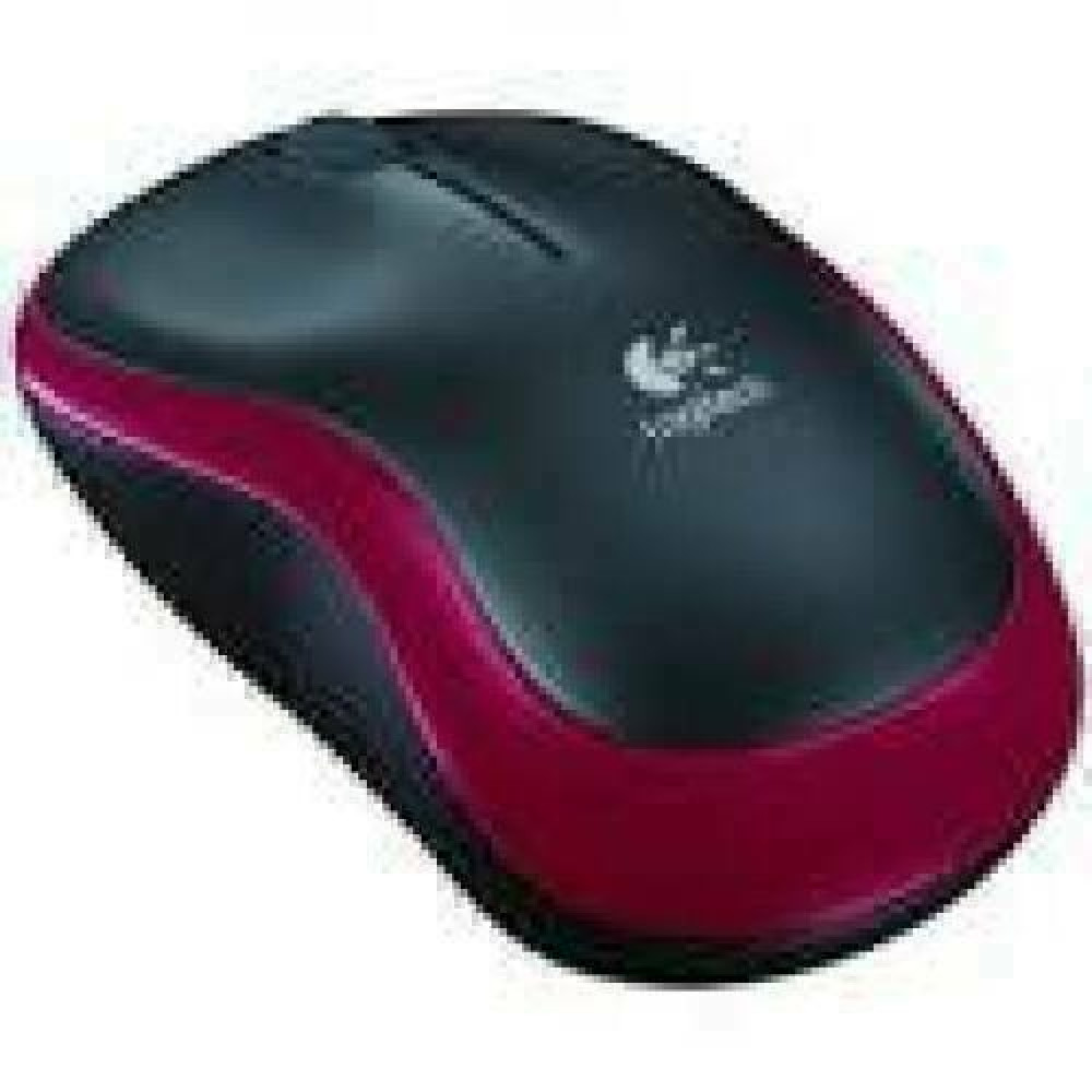 LOGITECH M185 Wireless Mouse Red EER2