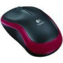 LOGITECH M185 Wireless Mouse Red EER2
