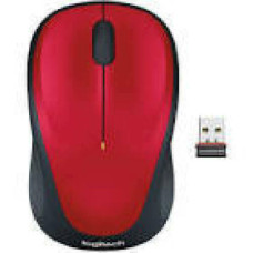 LOGITECH M235 Mouse optical wireless 2.4 GHz USB wireless receiver red