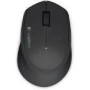 LOGITECH M280 Mouse right-handed optical 3 buttons wireless 2.4 GHz USB wireless receiver black