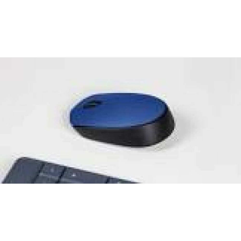 LOGITECH M171 Mouse right and left-handed wireless 2.4 GHz USB wireless receiver black blue