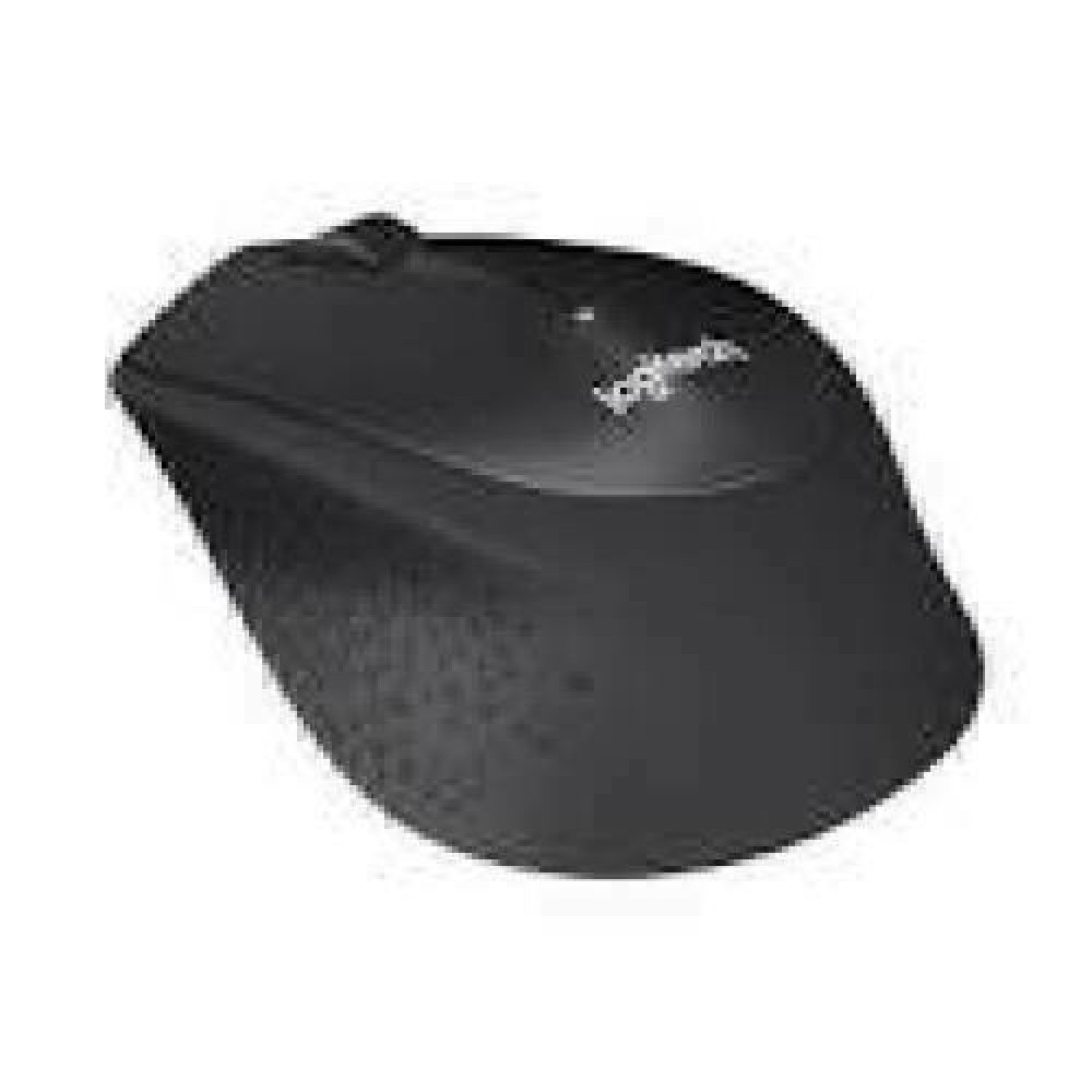 LOGITECH M330 SILENT PLUS Mouse 3 buttons wireless 2.4 GHz USB wireless receiver black