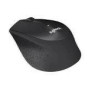 LOGITECH M330 SILENT PLUS Mouse 3 buttons wireless 2.4 GHz USB wireless receiver black