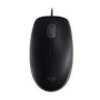 LOGITECH B110 Silent Mouse right and left-handed optical 3 buttons wired USB