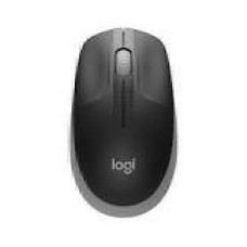LOGITECH M190 Mouse optical 3 buttons wireless USB wireless receiver mid grey