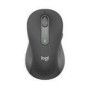 LOGITECH Signature M650 L Mouse large size optical 5 buttons wireless Bluetooth 2.4 GHz Bolt USB receiver graphite