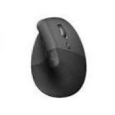 LOGITECH Lift for Business Vertical mouse ergonomic 6 buttons wireless Bluetooth 2.4 GHz Bolt USB receiver graphite