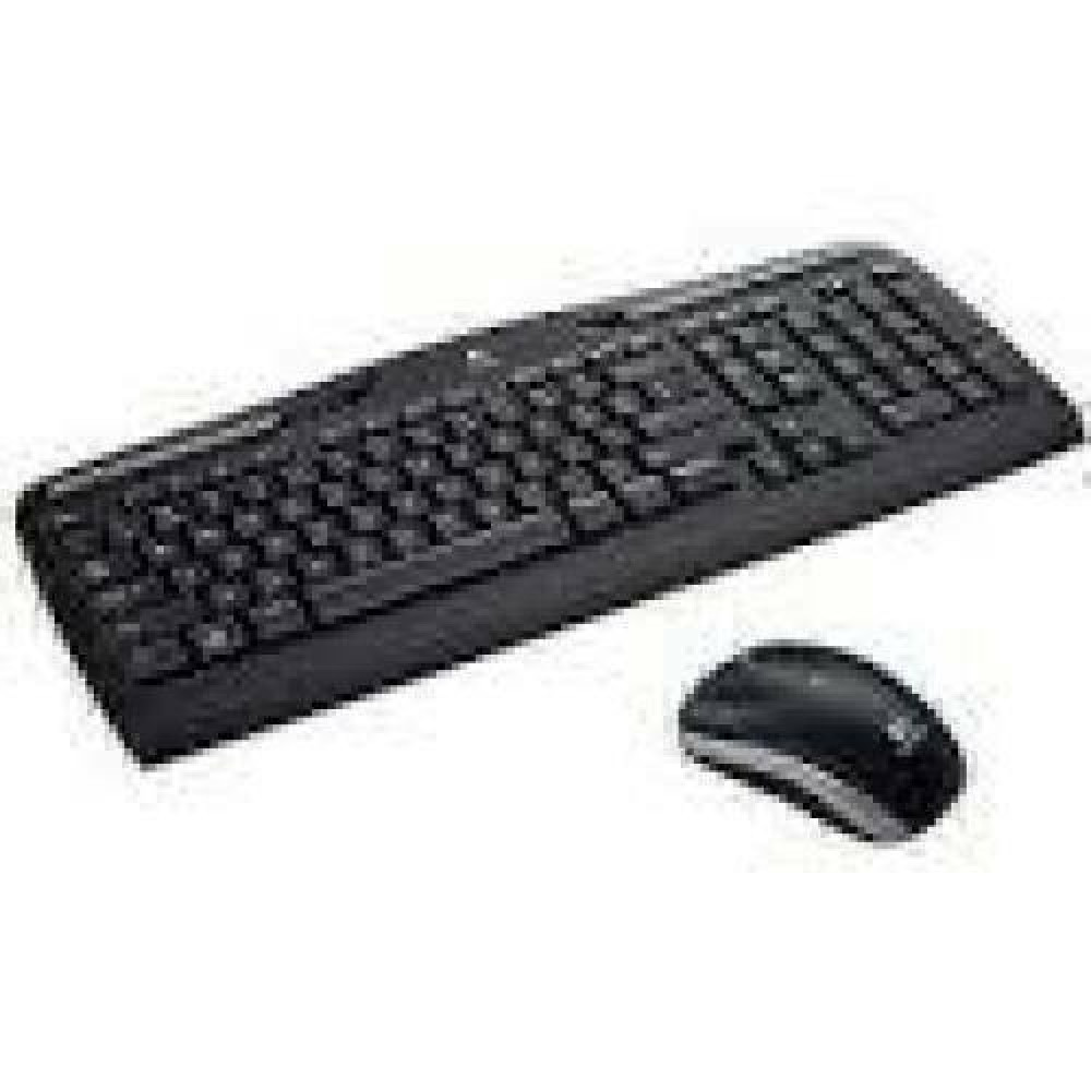 LOGITECH Wireless Combo MK330 Keyboard and mouse set wireless 2.4 GHz International black (US)