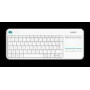 LOGITECH K400 Plus Wireless Touch Keyboard white - INTNL (US)