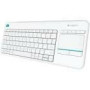 LOGITECH K400 Plus Wireless Touch Keyboard white - INTNL (US)