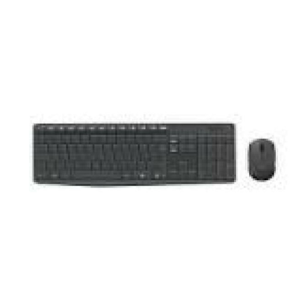 LOGITECH MK235 wireless Keyboard + Mouse Combo Grey - INTNL (US) Qwerty