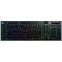 LOGITECH G915 LIGHTSPEED Wireless RGB Mechanical Gaming Keyboard GL Tactile carbon US INTNL INTNL