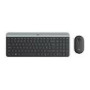 LOGITECH Slim Wireless Keyboard and Mouse Combo MK470 - GRAPHITE - US INTNL - INTNL