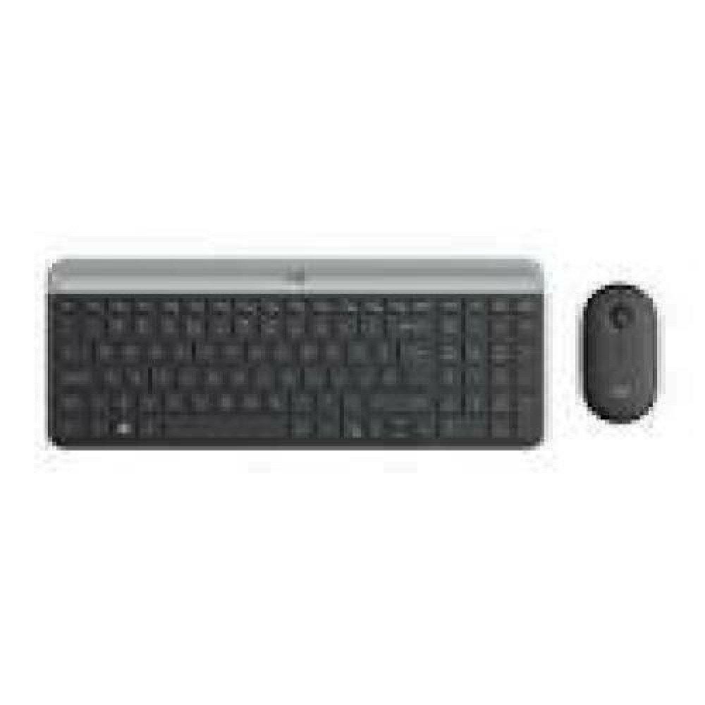 LOGITECH Slim Wireless Keyboard and Mouse Combo MK470 - GRAPHITE - US INTNL - INTNL