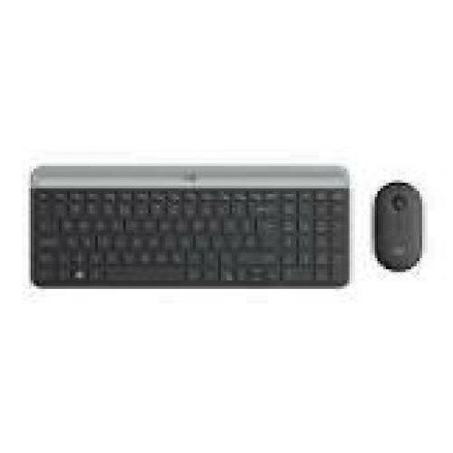 LOGITECH Slim Wireless Keyboard and Mouse Combo MK470 - GRAPHITE - US INTNL - INTNL