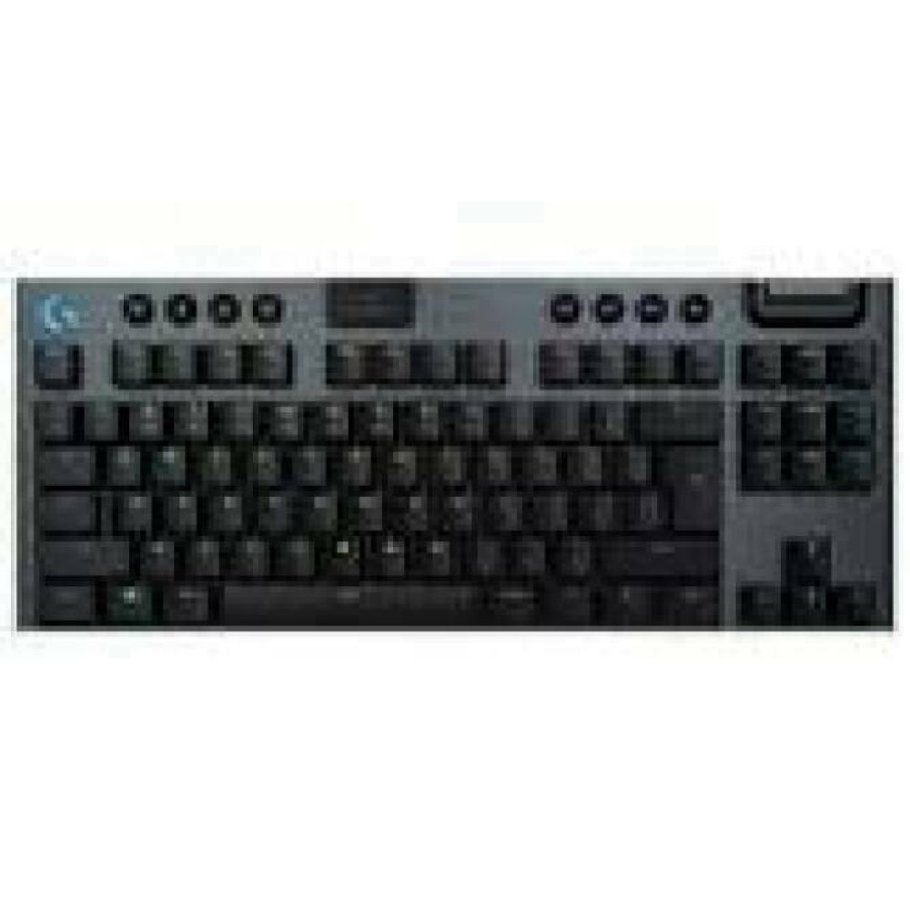 LOGITECH G915 TKL Tenkeyless LIGHTSPEED Wireless RGB Mechanical Gaming Keyboard - GL Linear - CARBON - US INTL - INTNL
