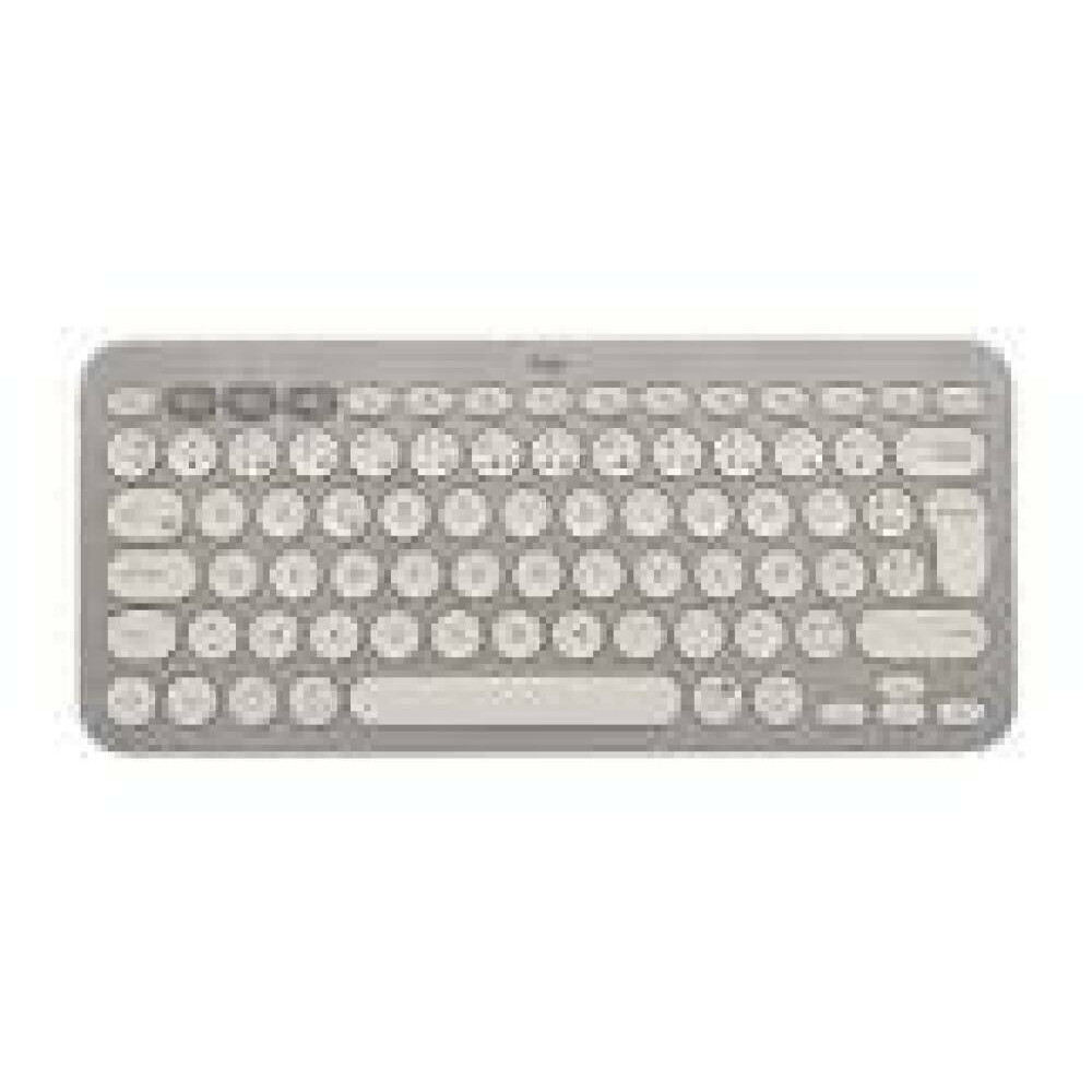 LOGITECH K380 for Mac Multi-Device Bluetooth Keyboard - OFFWHITE - INTL - INTNL (UK)