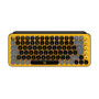 LOGITECH POP Keys Wireless Mechanical Keyboard With Emoji Keys - BLAST YELLOW INTNL (US)