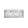 LOGITECH MX Mechanical Mini for Mac Minimalist Wireless Illuminated Keyboard - PALE GREY - (US) INTL - EMEA - TACTILE