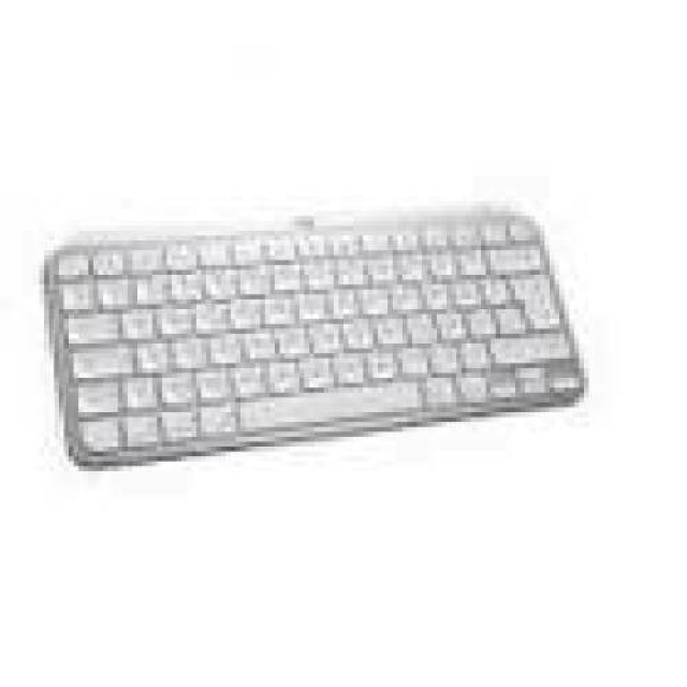 LOGITECH MX Mechanical Mini for Mac Minimalist Wireless Illuminated Keyboard - PALE GREY - (US) INTL - EMEA - TACTILE