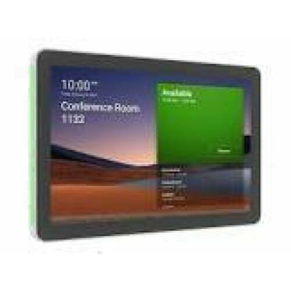 LOGITECH Tap Scheduler Purpose-Built Scheduling Panel for Meeting Rooms Video conferencing device Zoom Certified