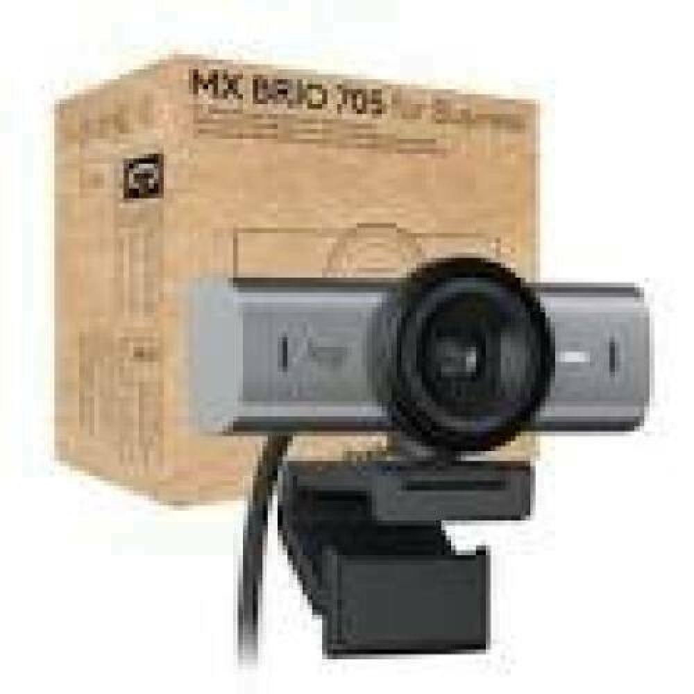 LOGITECH MX Brio 705 for Business Webcam colour 8.5 MP 4096 x 2160 audio wired USB-C