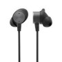 LOGITECH Zone Wired Earbuds UC - Graphite - EMEA
