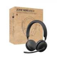 LOGITECH HEADSET Zone Wireless 2 UC GRAPHITE 2.4GHZ/BT NO STAND