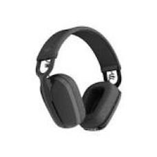 LOGITECH Zone Vibe Wireless Headset full size Bluetooth wireless USB-C via Bluetooth adapter graphite Certified for Microsoft Teams