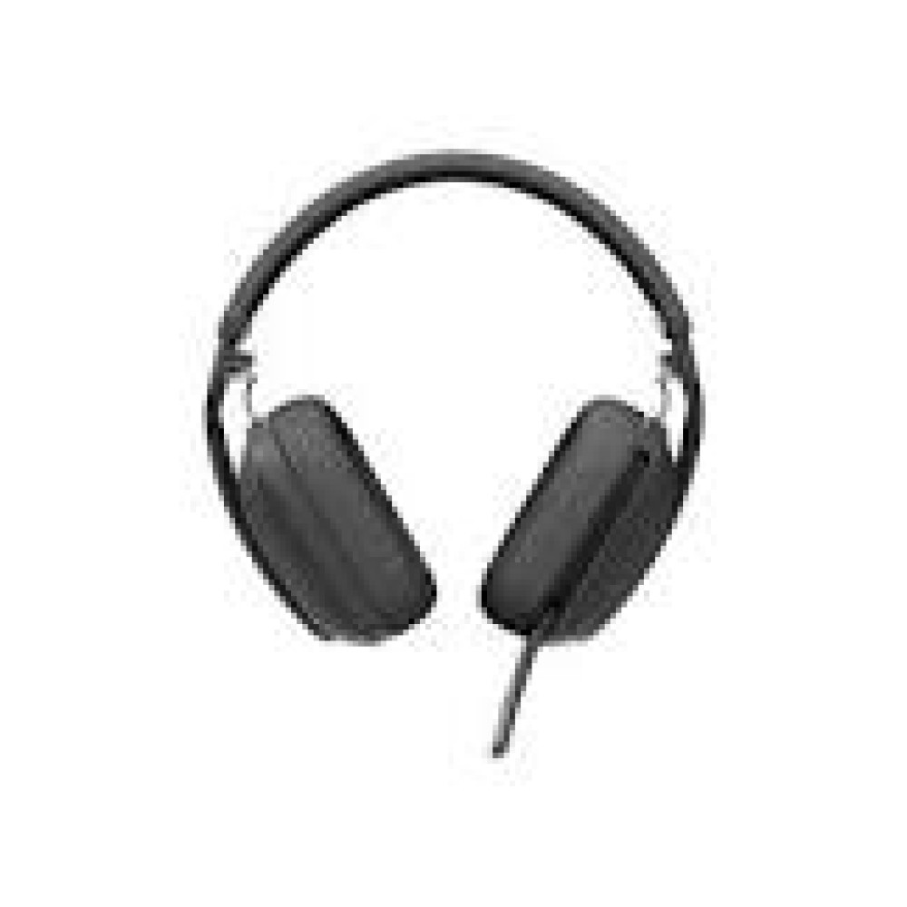 LOGITECH Zone Vibe Wireless Headset full size Bluetooth wireless USB-C via Bluetooth adapter graphite Certified for Microsoft Teams