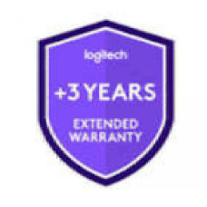 LOGITECH Extended Warranty Extended service agreement 3 years for MeetUp Premium Kit with Intel NUC Standard Kit with Intel NUC