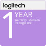 LOGITECH Extended Warranty Extended service agreement 1 year for Dock