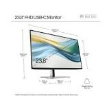 HP S5 Pro 524pu 23.8inch FHD USB-C Monitor
