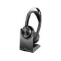HP Poly Voyager Focus 2 USB-C-C Headset +USB-C/A Adapter +Charging Stand SmartBuy