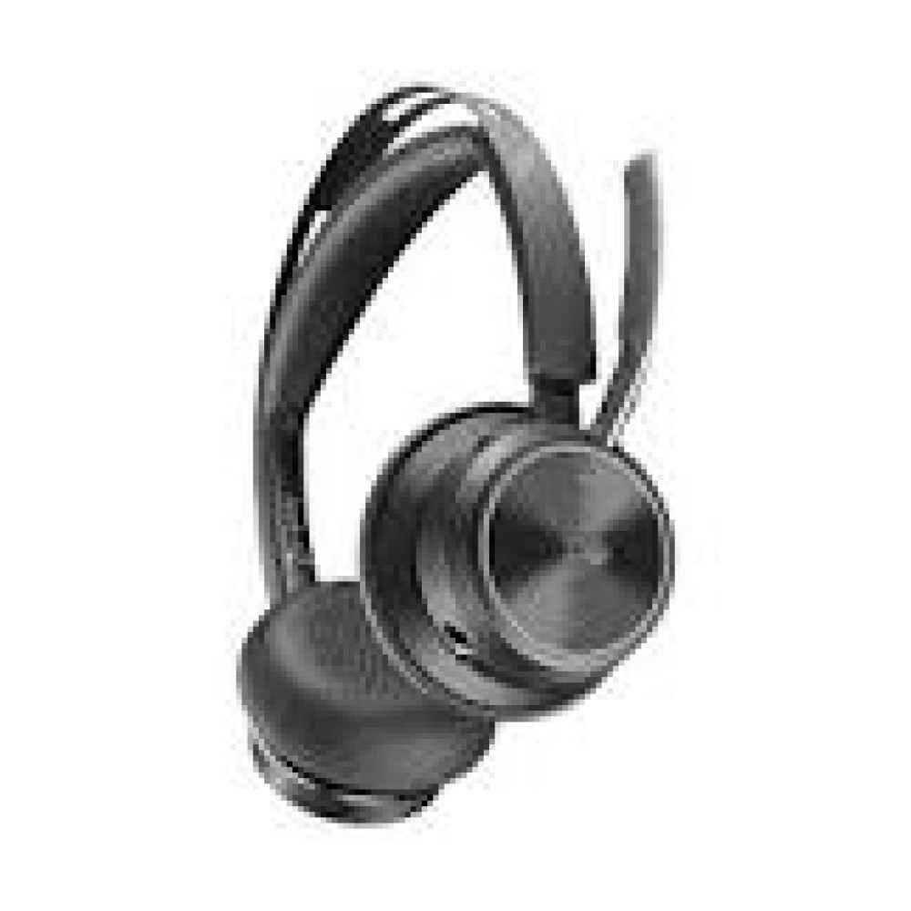 HP Poly Voyager Focus 2 USB-C-C Headset +USB-C/A Adapter +Charging Stand SmartBuy
