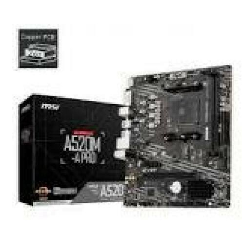 MSI A520M-A PRO AM4 2xDDR4 mATX HDMI DVI USB MB