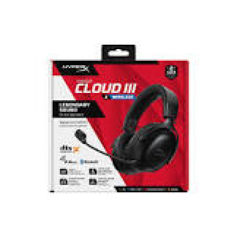 HP HyperX Cloud III S Wireless Headset Black