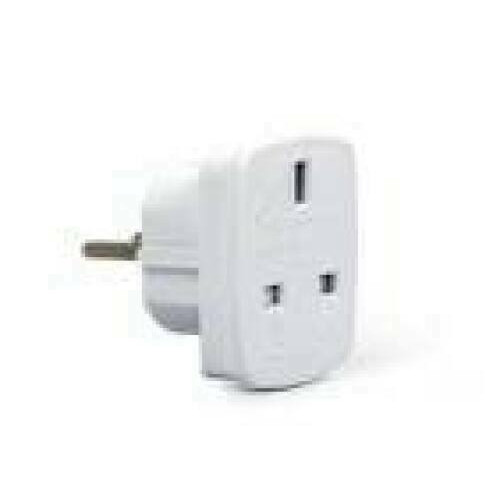 GEMBIRD A-AC-UKEU-001 power adapter ENG/PL plug PL/socket ENG